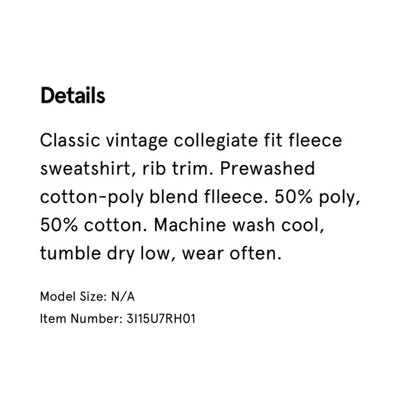 ❗️LAST 1❗️ Sub_Urban Riot I Don’t Do Mornings Crew Neck Pullover Sweatshirt Navy - Picture 9 of 9